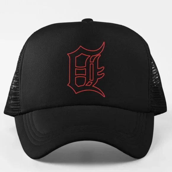 NEW Detroit Tigers Stranger Things Upside Down Foam Trucker Mesh Snapback Hat - Picture 2 of 6